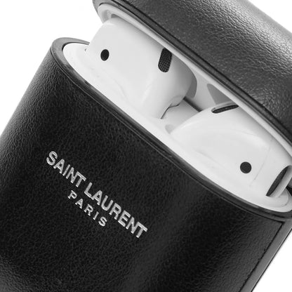 Saint Laurent Leather AirPods Case
