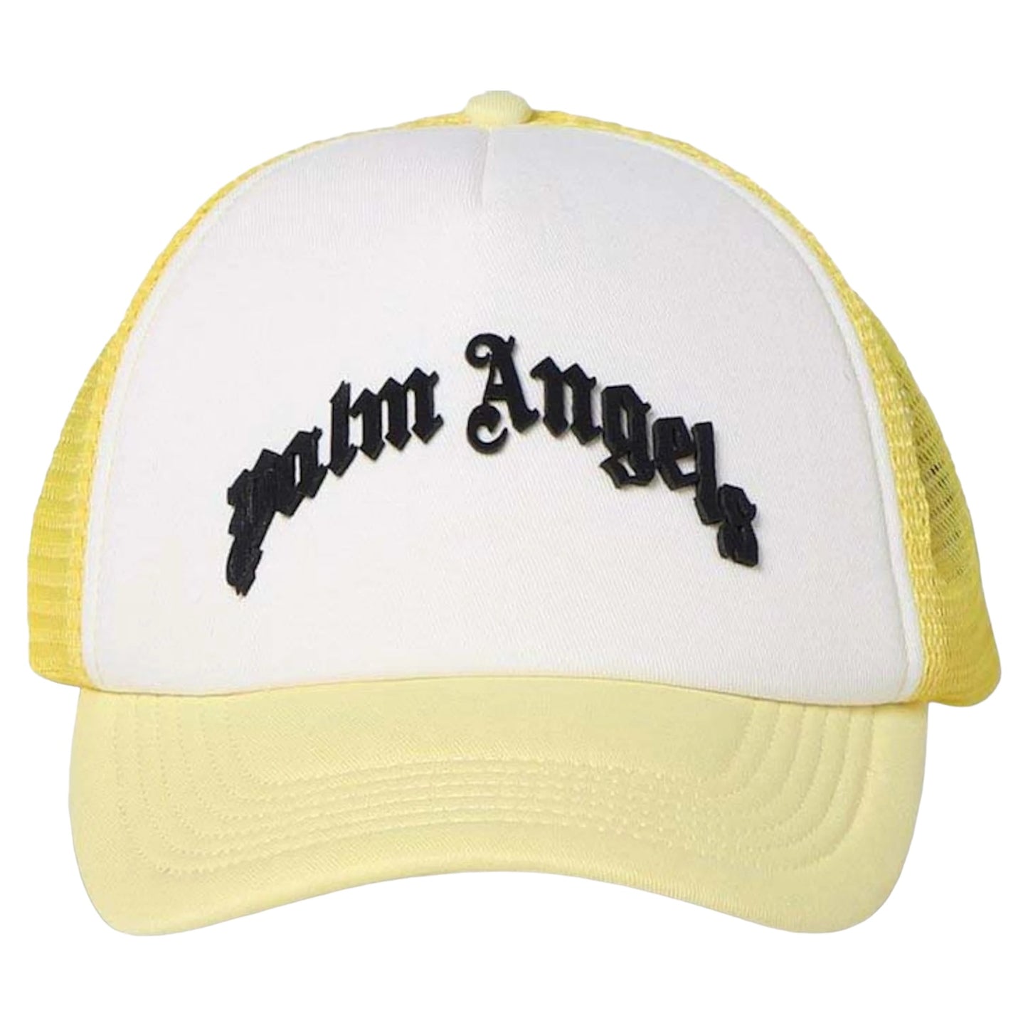 Palm Angels Curved Logo Mesh Cap